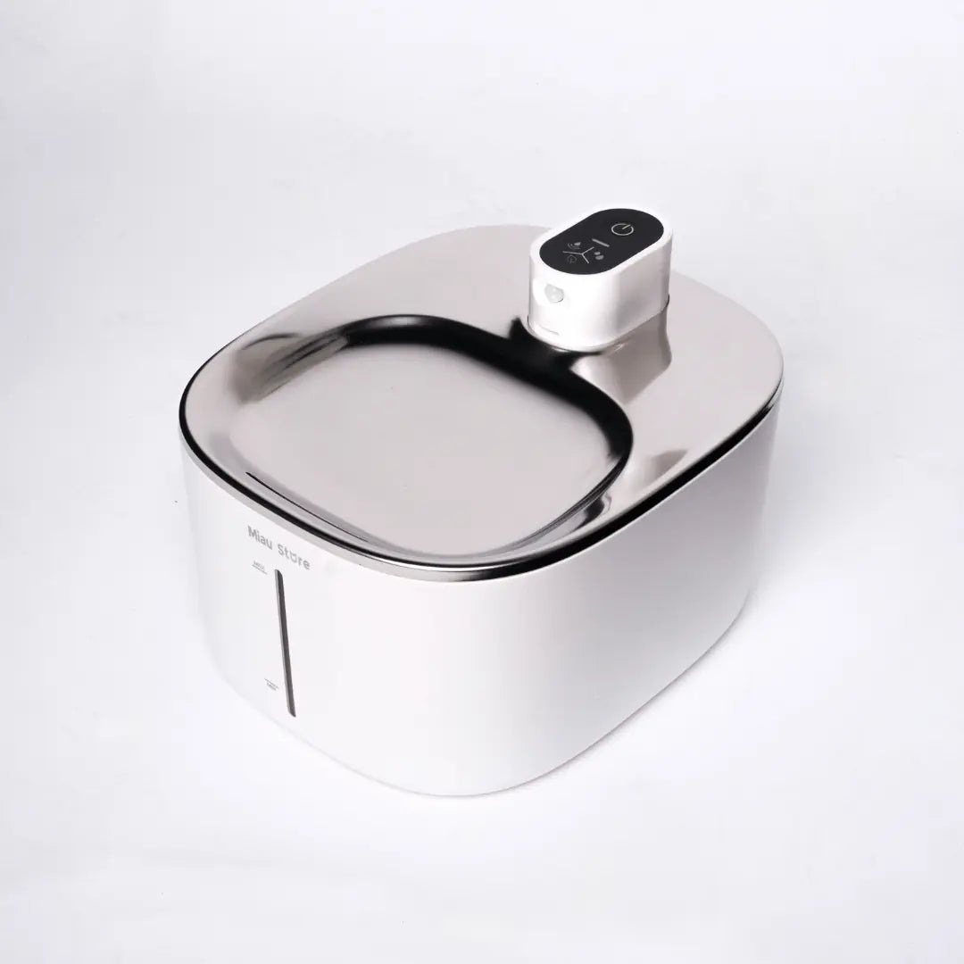 Fonte Inox Flow Wireless™ – Bebedouro Premium sem Fio